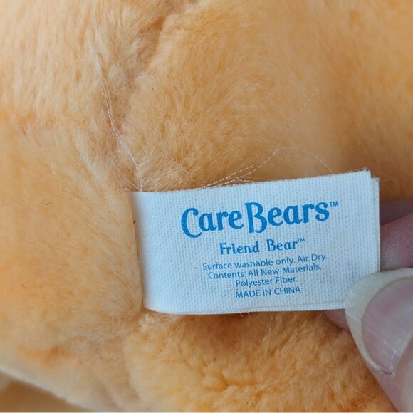 Care Bears Friend Bear Plush Squeeze Hugging Arms Sunflowers Vintage 2004 - Picture 4 of 7